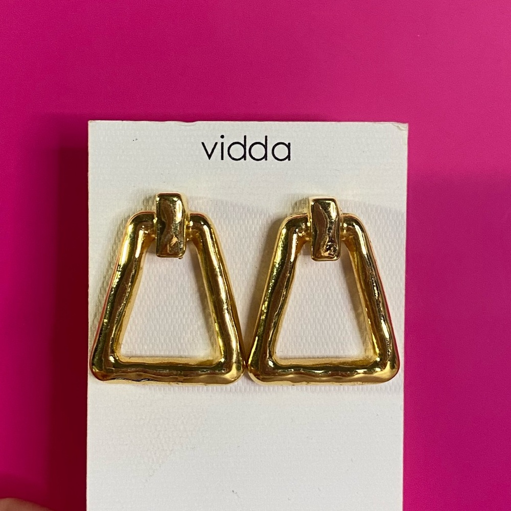 Vidda gold color earrings